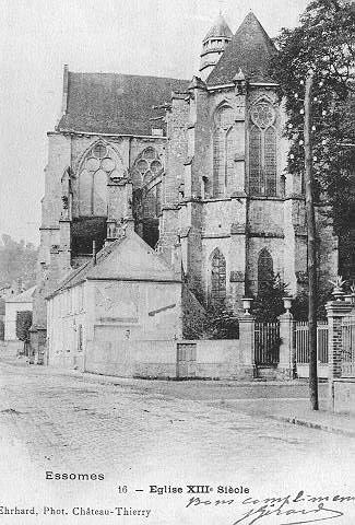ESSOMES - 16 - EGLISE XIIIE SIECLE