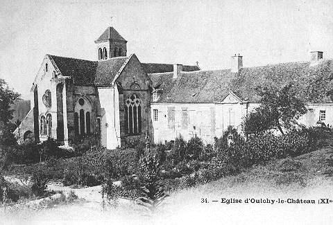34 EGLISE D'OULCHY-LE-CHATEAU (XIE SIECLE)
