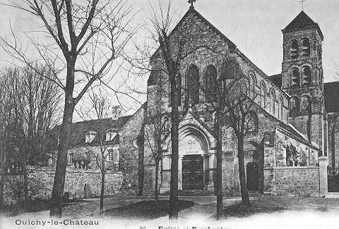 OULCHY-LE-CHATEAU - EGLISE ET PRESBYTERE