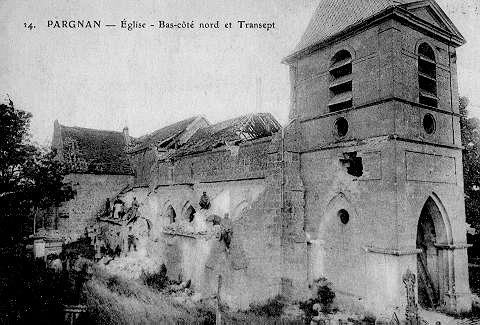 14. PARGNAN - EGLISE - BAS-COTE NORD ET TRANSEPT