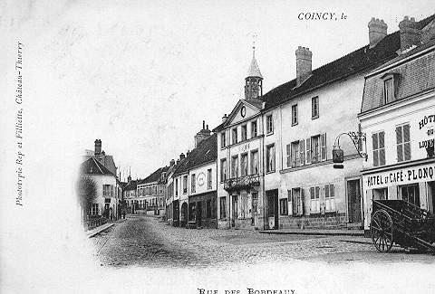 COINCY - RUE DES BORDEAUX