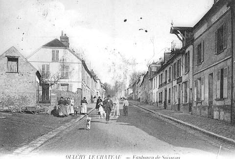 OULCHY-LE-CHATEAU - FAUBOURG DE SOISSONS