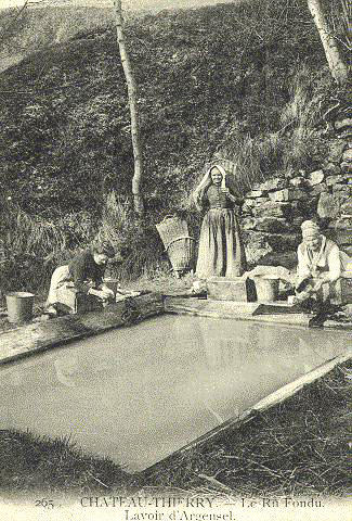 265 CHATEAU-THIERRY - LE RU FONDU - LAVOIR D'ARGENSEL