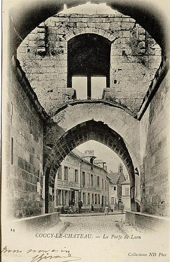 14 COUCY-LE-CHATEAU - LA PORTE DE LAON