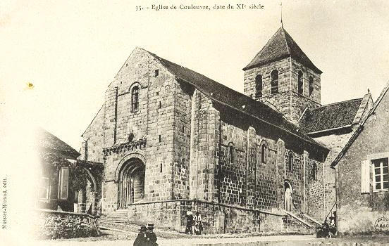 35 EGLISE DE COULEUVRE, DATE DU XIe SIECLE