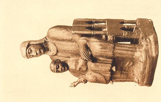 LA VIERGE NOIRE (CATHEDRALE XIIe S-MH)