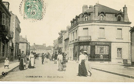COMMENTRY - RUE DE PARIS