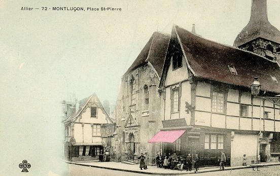 ALLIER - 72 MONTLUÇON - PLACE ST-PIERRE