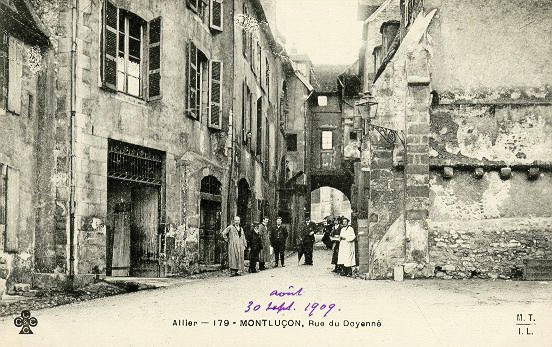 ALLIER - 179 MONTLUÇON - RUE DU DOYENNE