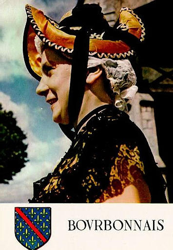 BOURBONNAIS - MONTLUÇON - COSTUME DE SORTIE CITADINE, 19E