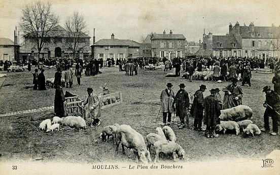 33 MOULINS - LE PLAN DES BOUCHERS