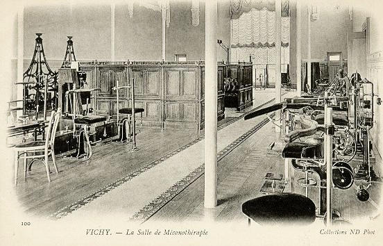 100 VICHY - LA SALLE DE MECANOTHERAPIE