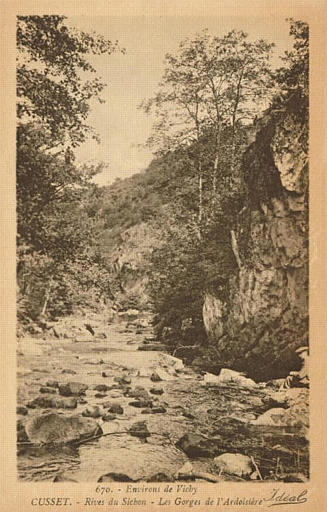670. - Environs de Vichy / CUSSET. - Rives du Sichon - Les Gorges de L'Ardoisière