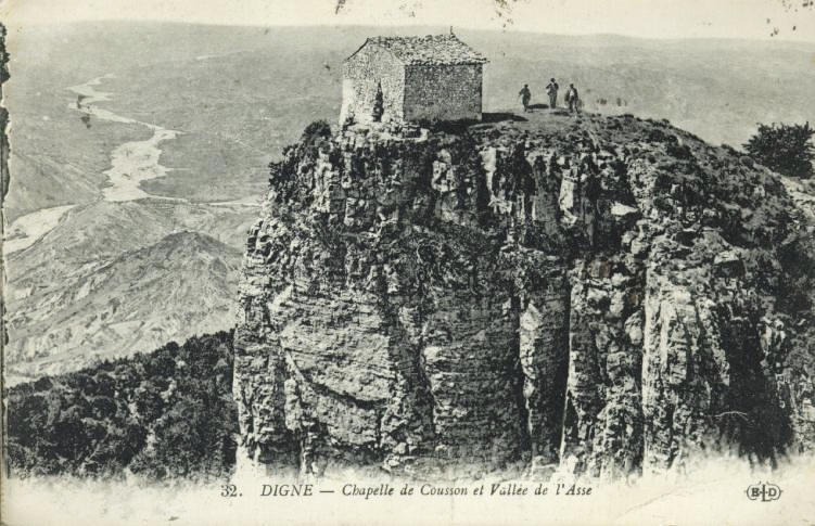 32 DIGNE - CHAPELLE DE COUSSON ET VALLEE DE L'ASSE