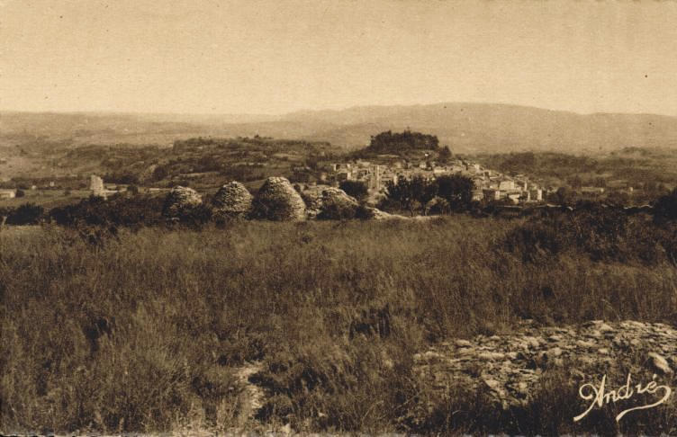FORCALQUIER - VUE GENERALE