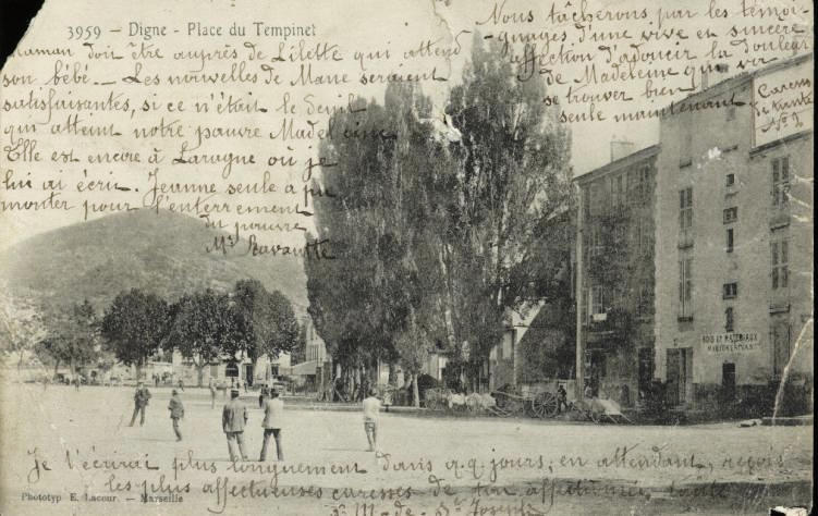 3959 - DIGNE - PLACE DU TEMPINET