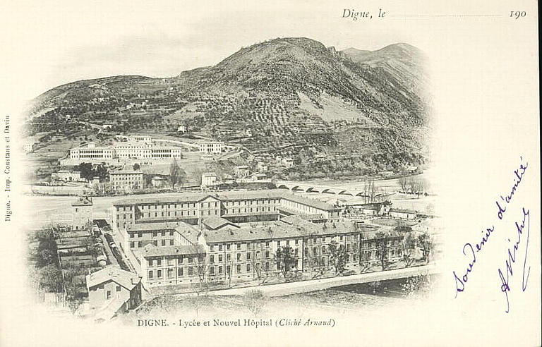 DIGNE - LYCEE ET NOUVEL HÔPITAL