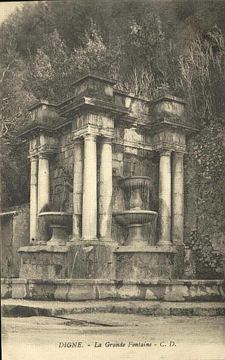 DIGNE - LA GRANDE FONTAINE