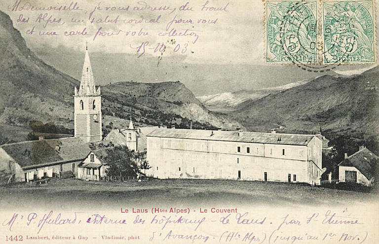 1442 LE LAUS (HTES ALPES) - LE COUVENT