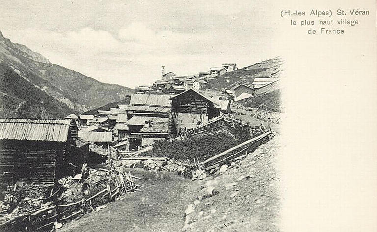 (HTES ALPES) ST. VERAN - LE PLUS HAUT VILLAGE DE FRANCE