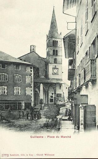 1772 GUILLESTRE - PLACE DU MARCHE