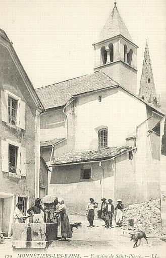 179 MONNETIER-LES-BAINS - FONTAINE DE SAINT-PIERRE