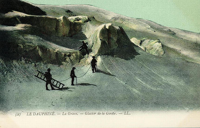 527 LE DAUPHINE - LA GRAVE - GLACIER DE LA GIROSE