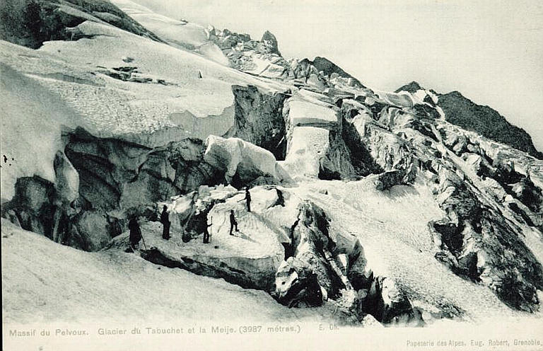 MASSIF DU PELVOUX - GALCIER DU TABUCHET ET DE LA MEIJE (3987 METRES)