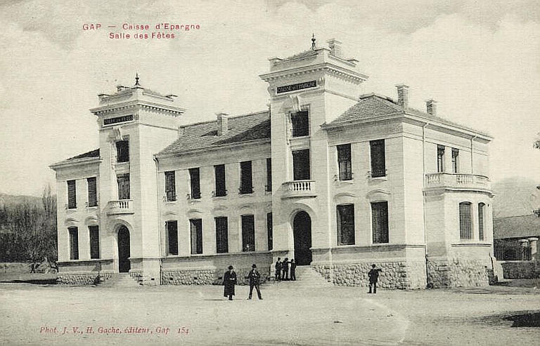 GAP - CAISSE D'EPARGNE - SALLE DES FÊTES