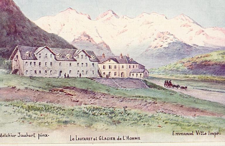 LE LAUTARET ET LE GLACIER DE L'HOMME