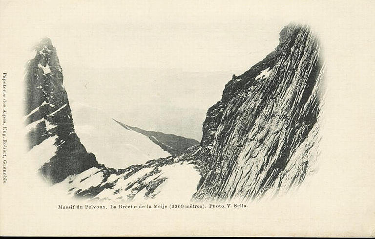 MASSIF DU PELVOUX - LA BRÊCHE DE LA MEIJE (3369 M)