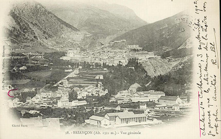 32 - BRIANÇON (ALT. 1321 M.) - VUE GENERALE