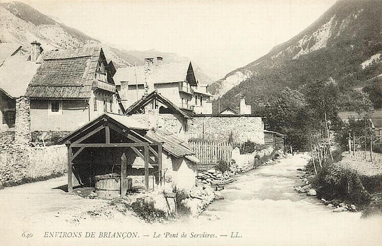 640 ENVIRONS DE BRIANÇON - LE PONT DE SERVIERES