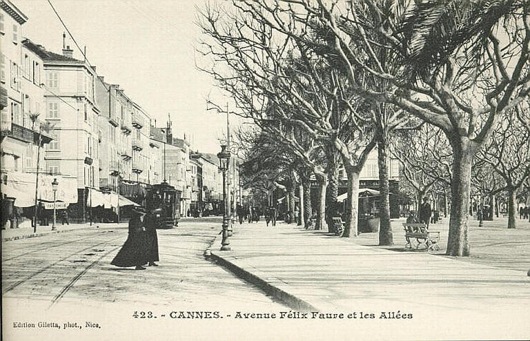 423. CANNES - AVENUE FELIX FAURE ET LES ALLEES