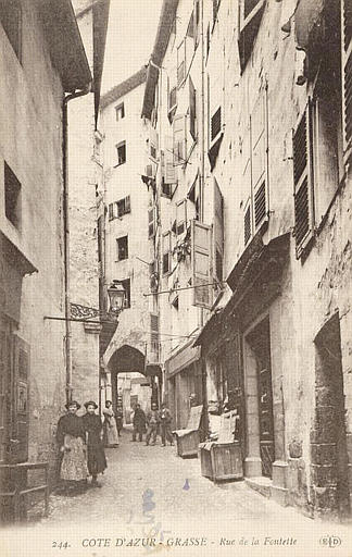 244. COTE-D'AZUR - GRASSE - RUE DE LA FONTETTE
