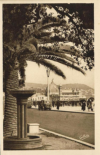 NICE - UN COIN DE LA PROMENADE