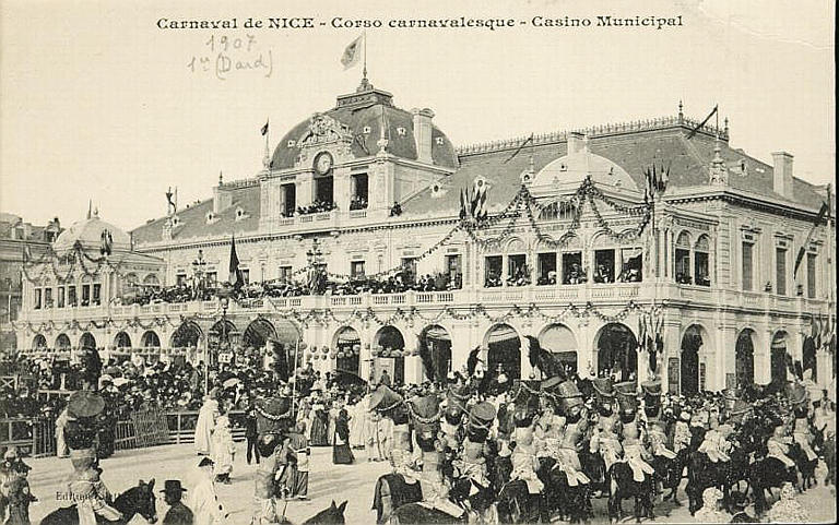 CARNAVAL DE NICE - CORSO CARNAVALESQUE - CASINO MUNICIPAL