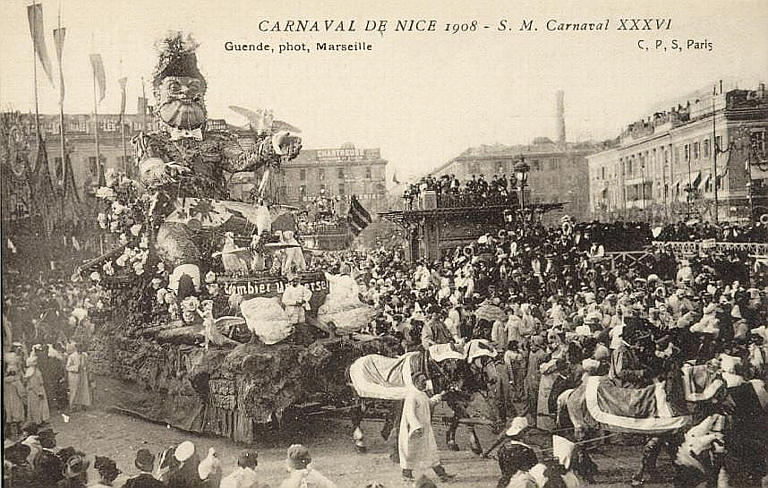 CARNAVAL DE NICE 1908 - S.M. - CARNAVAL XXXVI