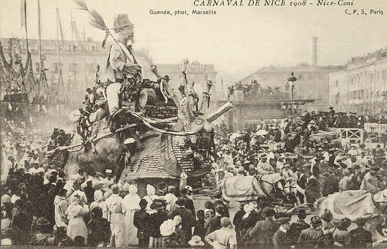CARNAVAL DE NICE 1908 - NICE - CONI