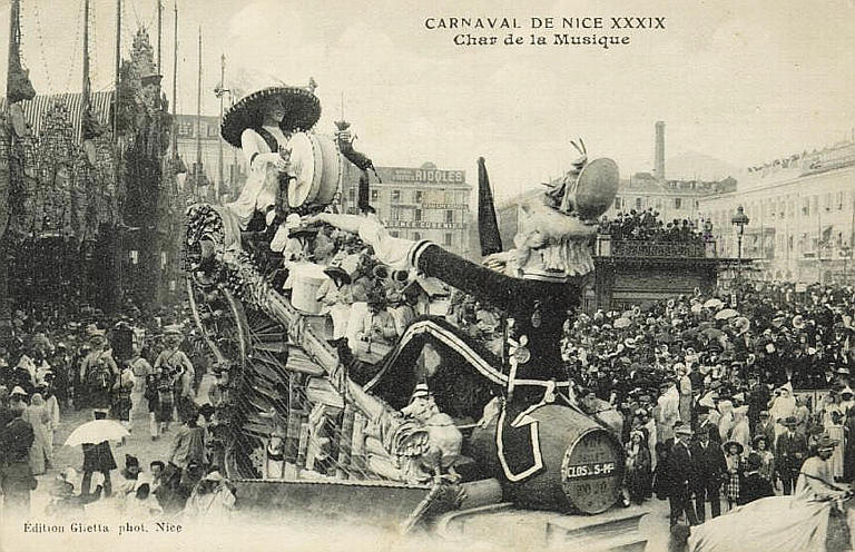 CARNAVAL DE NICE XXXIX / CHAR DE LA MUSIQUE