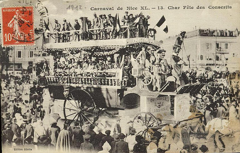 CARNAVAL DE NICE XL - CHAR FETE DES CONSCRITS