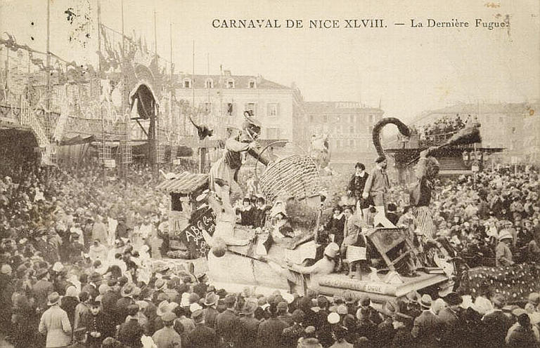 CARNAVAL DE NICE XVLIII - LA DERNIERE FUGUE