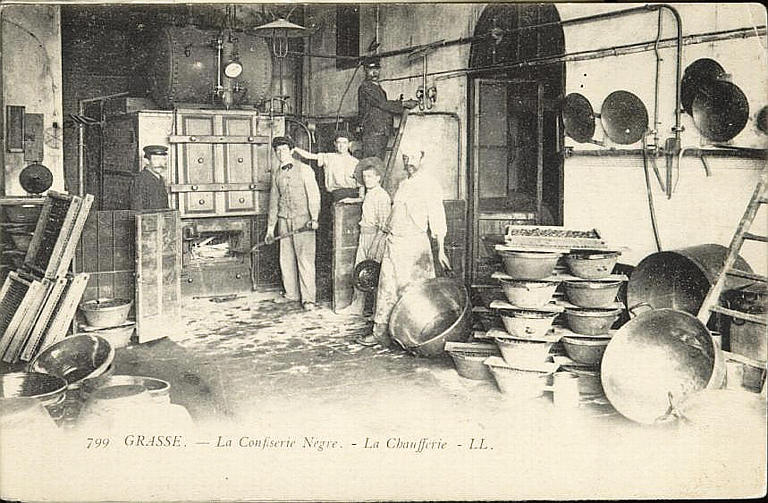 799. GRASSE - LA CONFISERIE NEGRE - LA CHAUFFERIE