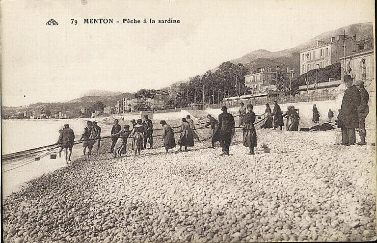 MENTON - PECHE A LA SARDINE