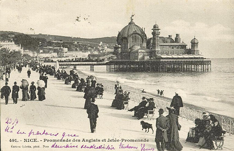 491. - NICE. - Promenade des Anglais et Jetée-Promenade