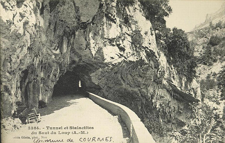 3334.  TUNNEL ET STALACTITES DU SAUT DU LOUP (A.M.)