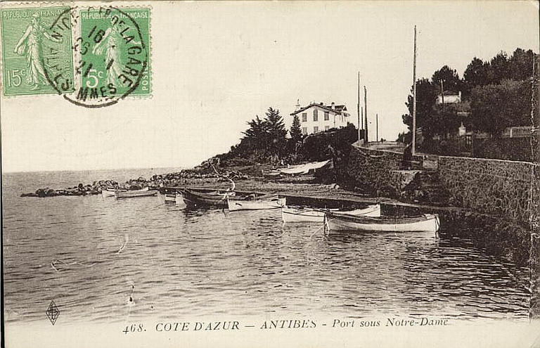 468. COTE-D'AZUR - ANTIBES - PORT SOUS NOTRE DAME