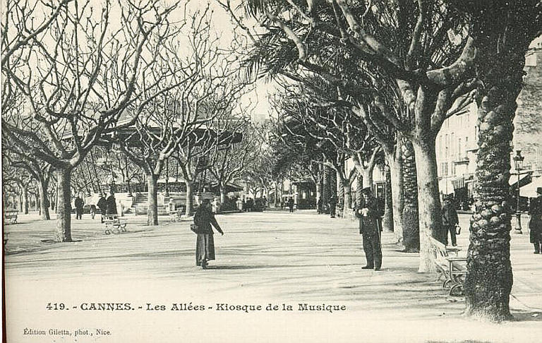 419 - CANNES - LES ALLEES - KIOSQUE DE LA MUSIQUE
