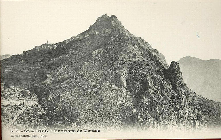 617. ST AGNES - ENVIRONS DE MENTON (06)