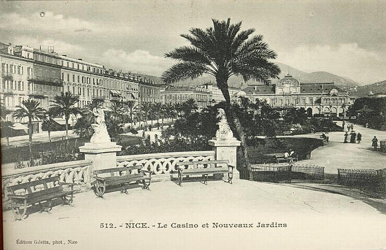 512. NICE - LE CASINO ET LES NOUVEAUX JARDINS